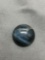 Single Loose Round 16mm Blue Cat's Eye Cabochon