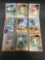 9 Card Lot of 1968 Topps Vintage Baseball Cards from Estate