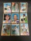 9 Card Lot of 1968 Topps Vintage Baseball Cards from Estate