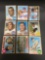 9 Card Lot of 1968 Topps Vintage Baseball Cards from Estate