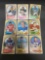 9 Card Lot of 1970 Topps Vintage FOOTBALL Cards from Estate