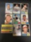 9 Card Lot of 1961 Topps Vintage BASEBALL Cards from Estate