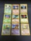 Vintage Lot of 9 Pokemon Base Set Shadowless Trading Cards from Consignor Collection