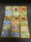 Lot of 9 Vintage 1st Edition Trading Cards from Consignor Collection