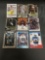 9 Card Lot of FOOTBALL ROOKIE CARDS - Mostly from Newer Sets with Stars and Future Stars!