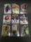 9 Card Lot of FOOTBALL ROOKIE CARDS - Mostly from Newer Sets with Stars and Future Stars!