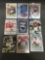 9 Card Lot of FOOTBALL ROOKIE CARDS - Mostly from Newer Sets with Stars and Future Stars!