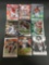 9 Card Lot of FOOTBALL ROOKIE CARDS - Mostly from Newer Sets with Stars and Future Stars!