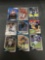 9 Card Lot of FOOTBALL ROOKIE CARDS - Mostly from Newer Sets with Stars and Future Stars!