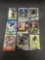 9 Card Lot of FOOTBALL ROOKIE CARDS - Mostly from Newer Sets with Stars and Future Stars!