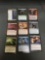 9 Card Lot of Magic the Gathering Gold Symbol RARES, Foils, and Mythics from HUGE Collection