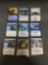 9 Card Lot of Magic the Gathering Gold Symbol RARES, Foils, and Mythics from HUGE Collection