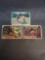 3 Card Lot of 1956 Topps DAVY CROCKETT Orange Back Trading Cards from Estate