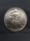 1992 United States 1 Ounce .999 Fine Silver American Eagle Silver Bullion Round Coin from Estate