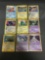 9 Card Lot of Pokemon EX SERIES Holofoil Rare Trading Cards from Binder Set