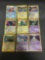 9 Card Lot of Pokemon EX SERIES Holofoil Rare Trading Cards from Binder Set