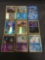 9 Card Lot of Pokemon Holofoil Rare Trading Cards - Modern Years - From Binder Set