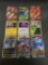 9 Card Lot of Pokemon Holofoil Rare Trading Cards - Modern Years - From Binder Set