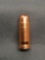 .999 Fine Copper Solid Copper Bullet from Estate