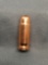 .999 Fine Copper Solid Copper Bullet from Estate