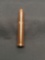 .999 Fine Copper Solid Copper Bullet from Estate - 6.5cm Long