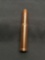 .999 Fine Copper Solid Copper Bullet from Estate - 6.5cm Long