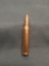 .999 Fine Copper Solid Copper Bullet from Estate - 6.5cm Long