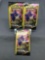 Lot of 3 Factory Sealed Pokemon TEAM UP 3 Card Booster Packs from Retail Box Break