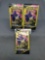 Lot of 3 Factory Sealed Pokemon TEAM UP 3 Card Booster Packs from Retail Box Break