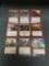 9 Card Lot of Magic the Gathering Gold Symbol RARES, Foils, and Mythics from HUGE Collection