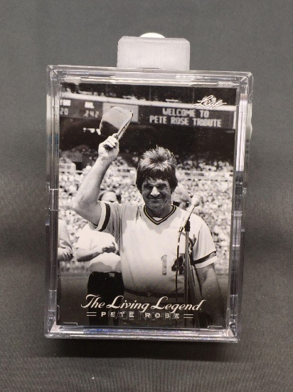 2012 Leaf THE LIVING LEGEND Pete Rose Complete 50 Card Set