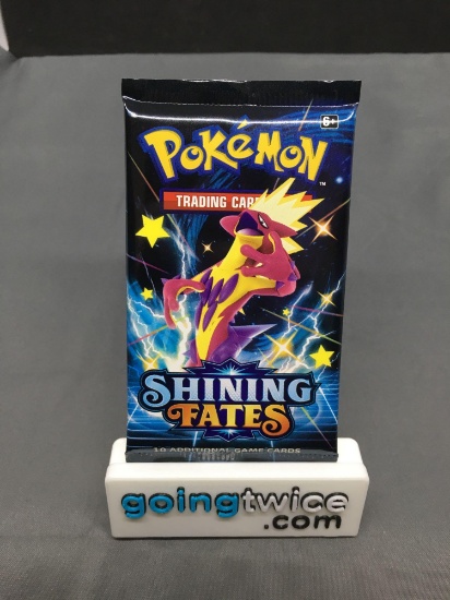 Factory Sealed Pokemon SHINING FATES 10 Card Booster Pack