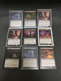 9 Card Lot of Magic the Gathering Gold Symbol RARES, Foils, and Mythics from HUGE Collection