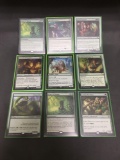 9 Card Lot of Magic the Gathering Gold Symbol RARES, Foils, and Mythics from HUGE Collection