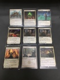 9 Card Lot of Magic the Gathering Gold Symbol RARES, Foils, and Mythics from HUGE Collection