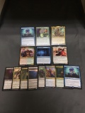 9 Card Lot of Magic the Gathering Gold Symbol RARES, Foils, and Mythics from HUGE Collection