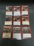 9 Card Lot of Magic the Gathering Gold Symbol RARES, Foils, and Mythics from HUGE Collection