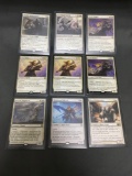 9 Card Lot of Magic the Gathering Gold Symbol RARES, Foils, and Mythics from HUGE Collection