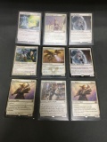 9 Card Lot of Magic the Gathering Gold Symbol RARES, Foils, and Mythics from HUGE Collection