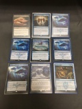 9 Card Lot of Magic the Gathering Gold Symbol RARES, Foils, and Mythics from HUGE Collection