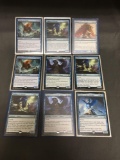 9 Card Lot of Magic the Gathering Gold Symbol RARES, Foils, and Mythics from HUGE Collection