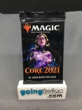 Factory Sealed Magic the Gathering CORE SET 2021 15 Card Booster Pack