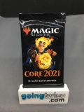 Factory Sealed Magic the Gathering CORE SET 2021 15 Card Booster Pack