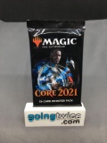 Factory Sealed Magic the Gathering CORE SET 2021 15 Card Booster Pack