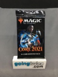 Factory Sealed Magic the Gathering CORE SET 2021 15 Card Booster Pack