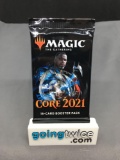Factory Sealed Magic the Gathering CORE SET 2021 15 Card Booster Pack