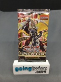 Factory Sealed Yugioh BLAZING VORTEX English 1st Edition 9 Card Booster Pack