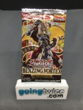 Factory Sealed Yugioh BLAZING VORTEX English 1st Edition 9 Card Booster Pack