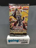 Factory Sealed Yugioh BLAZING VORTEX English 1st Edition 9 Card Booster Pack