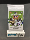 Factory Sealed 2021 Topps Opening Day Baseball 7 Card Hobby Edition Pack